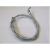 FLEXIBLE OIL LINE SWIVEL BENT 1/4"M X 1/4"M X 500MM