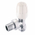 BELMONTII 97CPWH 1/2"X15MM CP ANGLE RADIATOR VALVE 68007