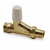BELMONT 98LS BRASS 3/4"-22MM STRAIGHT RADIATOR VALVE 681005