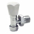 PEGLER MERCIA JAZZ 15MM ANGLE RAD VALVE WH/LS CP 647201