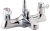 DEVA DLT106 3/4" 3" LEVER DECK BATH/SHOWER MIXER+KIT CHROME