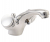 DEVA SOLE113 CP MONOBLOC BASIN MIXER+POP-UP WASTE+HANDWHEELS