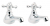 DEVA TUD02 TUDOR BATH TAPS CAPSTAN HEAD CHROME
