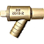 DRAIN OFF COCK SOLDER IN 15MM TYPE A WITH LOCKNUT