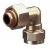 PRESTEX 43B 22MM X 1/2" SWIVEL BENT TAP CONNECTOR