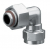 PRESTEX 43BCP CHROME 15MM X 1/2" SWIVEL BENT TAP CONNECTOR