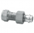 PRESTEX 43CP CHROME 15MM X 1/2" SWIVEL STRAIGHT TAP/CON