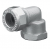 PRESTEX 46CP CHROME 15MM X 1/2" FEMALE IRON ELBOW 7C2007