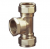 PRESTEX 54 28MM X 1"BSP TEE COPPER X FEMALE IRON BRANCH