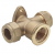 PRESTEX 54X 15MM X 1/2"FI TEE WITH WALL BRACKET