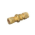WADE 1/4" 1043/L6 EQUAL ENDED BULKHEAD COUPLING