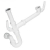 MCALPINE SK1A ONE+HALF BOWL WASTE KIT 2 SPIGOTS