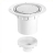 MCALPINE TSG2WH 3" SEAL SHOWER GULLY FOR SHEET FLOORING WHITE