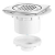 MCALPINE TSG2T6SS TRAPPED SHOWER GULLY S/STEEL 6" TILE