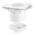 MCALPINE TSG2T6WH TRAPPED SHOWER GULLY 6" TILE WHITE