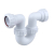 OSMA 2V805 V-JOINT 2"-50MM RUNNING P TRAP 76MM