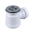 OSMA 5V823 V JOINT 1.1/2"/40MM SHOWER "P" TRAP 19mm SEAL