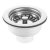 MCALPINE BWSTSS BASKETSTRAINER WASTE STAINLESS STEEL