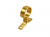 SCHOOLBOARD CLIP 42MM PRESSED BRASS FIG PB2