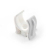 PIPE CLIP SNAP ON 28MM SINGLE WHITE BM33/3