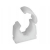 TALON PIPE CLIPS 22MM WRAPOVER SINGLE WHITE TS22