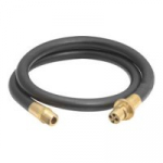 GAS COOKER HOSE 4FT "LPG" 1/2" BAYONET TYPE RED BAND