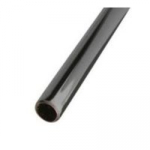 GAS FIRE TUBE 12MM X1MT CHROME WITH 1/4"ADAPTOR
