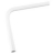 FLUSHPIPE 18" X 18" X 1.1/2"OD [38MM] LOW LEVEL WHITE