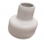 FLUSHPIPE CONE BM28/2 WHITE 1.1/4" FOR P-S TRAP PANS