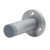 DOOR STOP KWS STEEL STOVE ENAMEL SIL 80MM (02) 2010