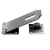 HASP & STAPLE 7" SAFETY PATTERN BLACK JAPANNED HS618