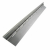 HINGE PIANO STAINLESS STEEL UNDRILLED 2" X 6FT/14G