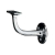 HERITAGE HANDRAIL BRACKET 2.1/2" POLISHED CHROME V1030