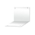 NEWTECH SHELF BOOKEND 5" SQUARE WHITE 11500