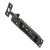 KIRKPATRICK FLUSH BOLT 8" X 1" ANTIQUE BLACK 1158