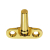 CARLISLE WF14 PIN FOR FLUSH FITTINGS SASH POLISHED BRASS
