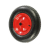 BARROW WHEEL PNEUMATIC RED C/W CENTRE INSERTS 3.50 X 8