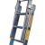 TITAN CLASSIC ALUMINIUM 3 SECTION 2.5 METRE TRADE LADDER