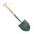 BULLDOG SOLID SOCKET SHOVEL ROUND MOUTH No2 MYD 5RM2MYD