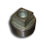 HOLLOW PLAIN PLUG 1.1/2" GALV MALLEABLE 147/291