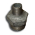 HEX NIPPLE 1/2" X 3/8" GALV MALLEABLE 145/245