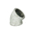 ELBOW 45DEG F+F 3/8"GALVANISED MALLEABLE 155/120