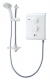TRITON T80Z 7.5kw WHITE & CHROME ELECTRIC SHOWER