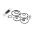 MIRA FLOW CARTRIDGE SEALS 935.02 FOR 915-915B