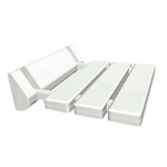 SHOWER SEAT WHITE FOLDING MAX 130KG
