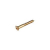 WOODSCREWS 12 X2.1/4" CSK HEAD SLOTTED BRASS