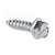 SELF TAPPERS HEXAGON HEAD BZP 4.80 X 19MM