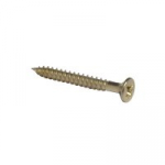 WOODSCREWS 10 X1.1/2" CSK HEAD POZIDRIVE BRASS