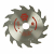 FAITHFULL TCT CIRCULAR SAW BLADE 128 X 20/16/13 X 14T