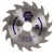 FAITHFULL TCT CIRCULAR SAW BLADE 160 X30/28.6/20/16 X 16T